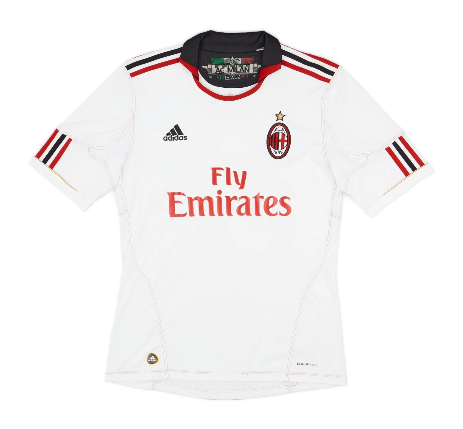 Segunda equipación de AC Milan 10-11