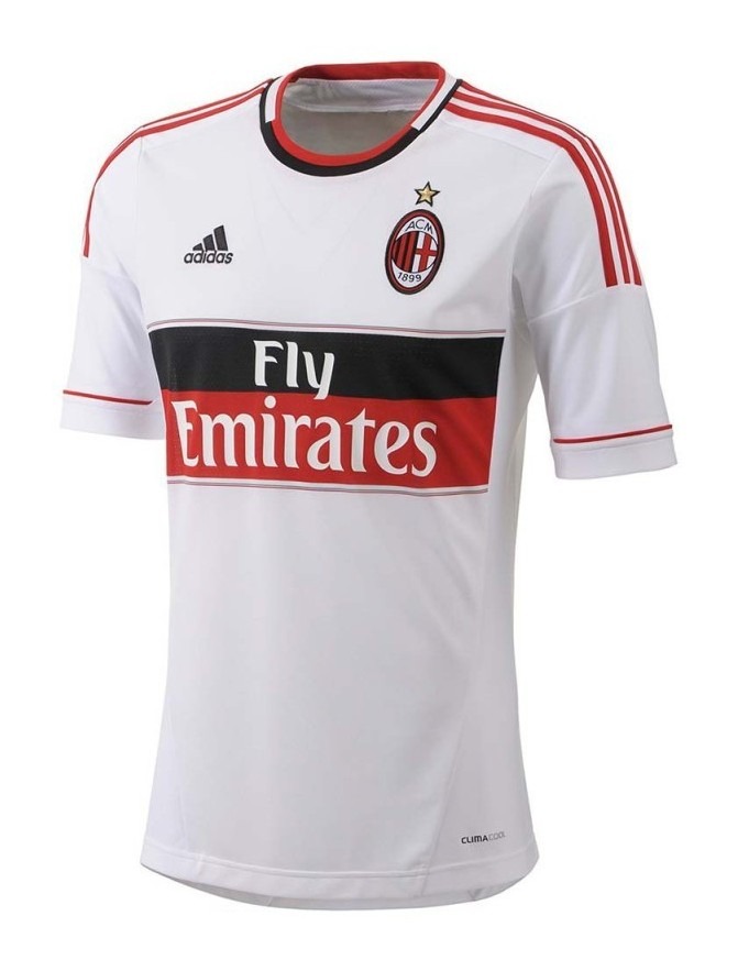Segunda equipación de AC Milan 12-13