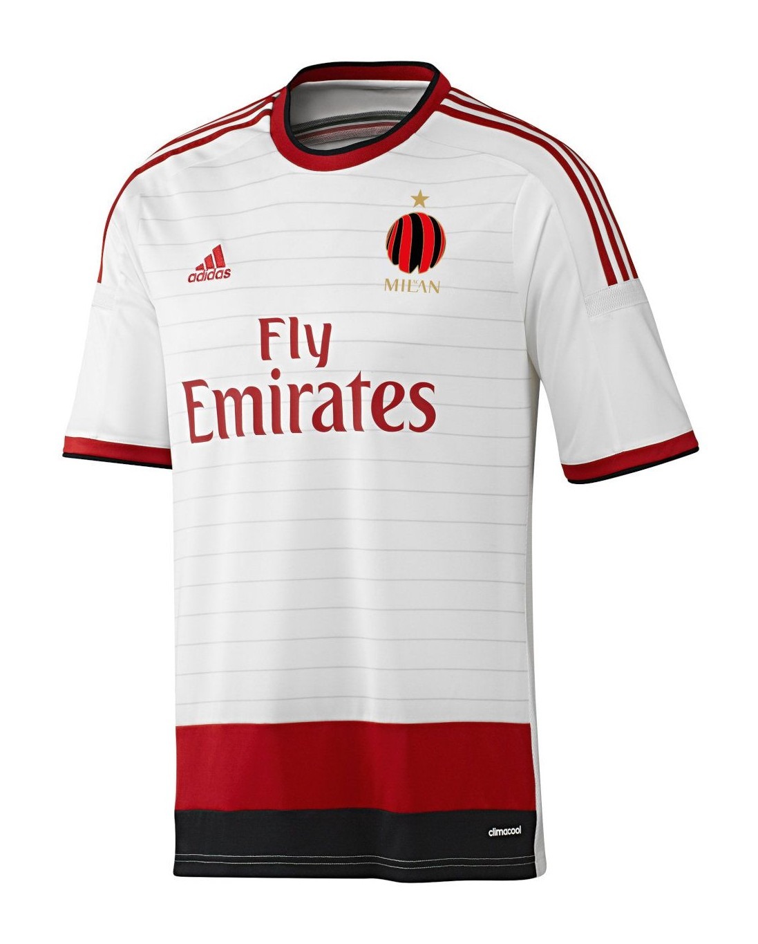 Segunda equipación de AC Milan 14-15