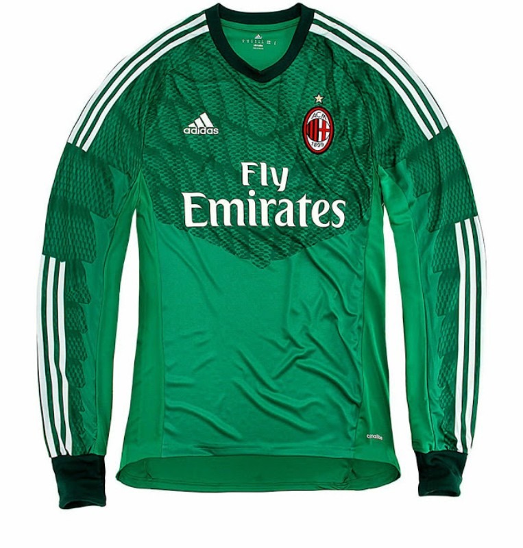 Equipación de portero de AC Milan 14-15