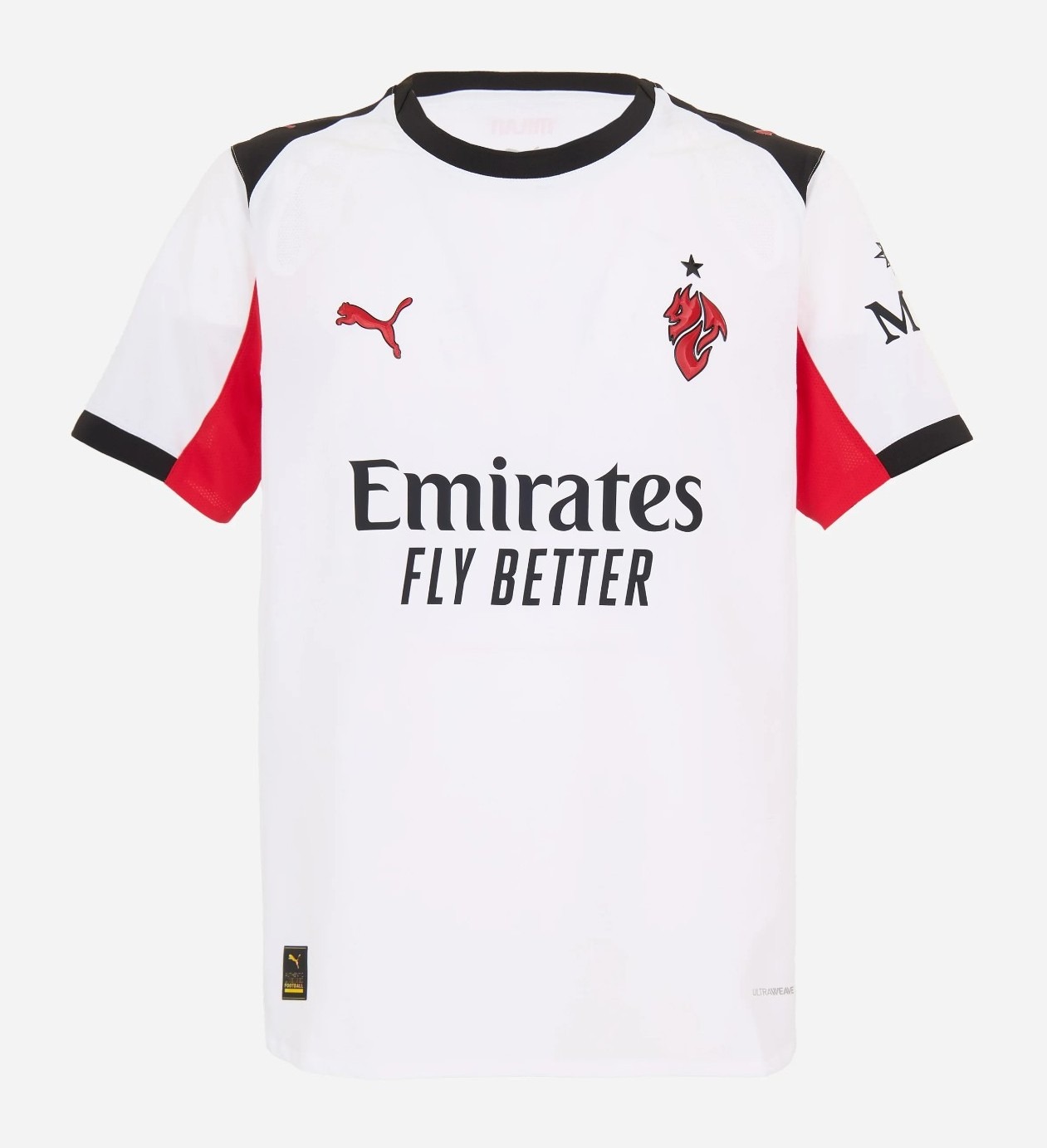 Segunda equipación de AC Milan 25-26
