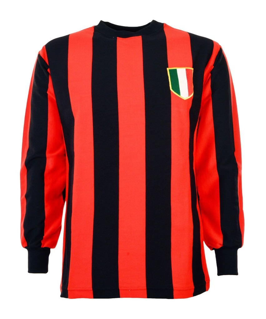 Primera equipación de AC Milan 51-52