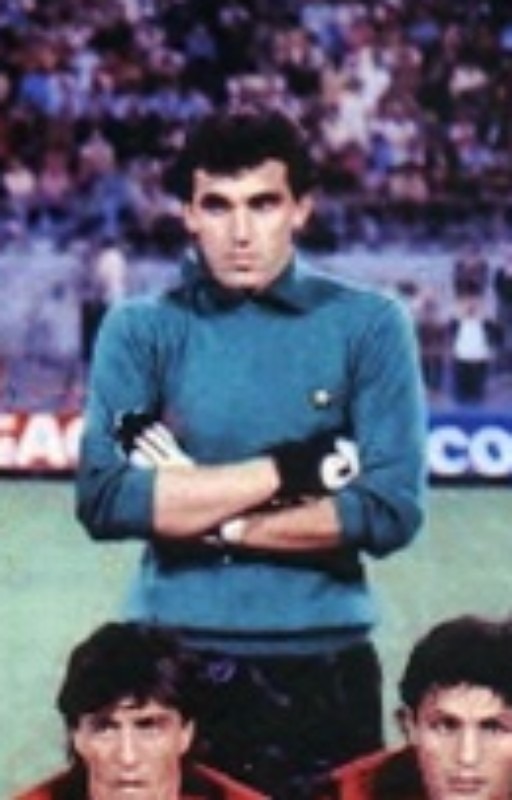 Equipación de portero de AC Milan 80-81