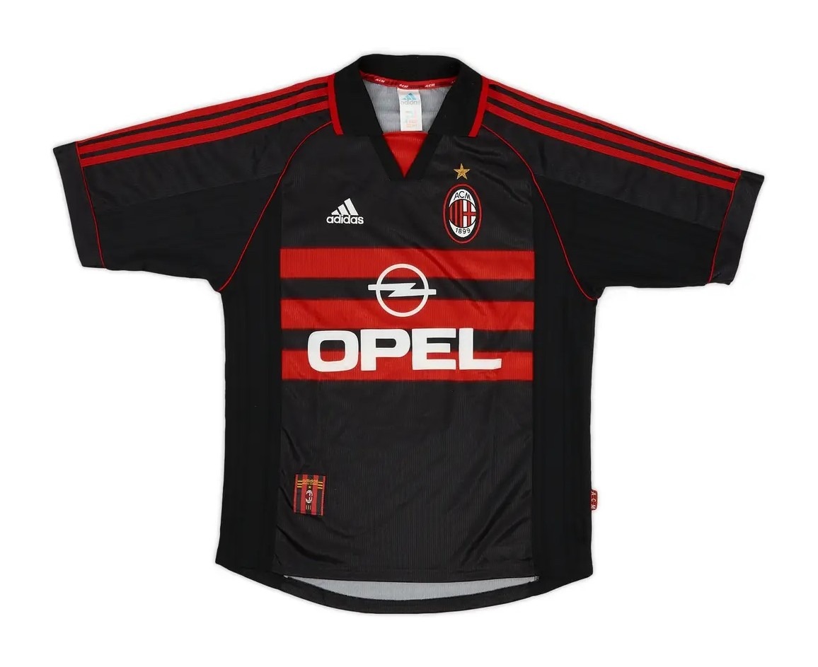 Tercera equipación de AC Milan 98-99