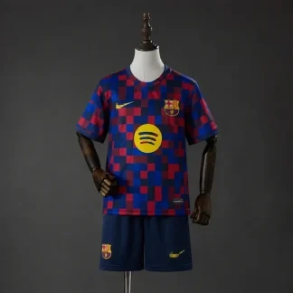 Conjunto niño FC Barcelona 2026-2027 Azul/Rojo Entrenamiento