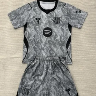 Conjunto Niño FC Barcelona 2026-2027 Gris Portero