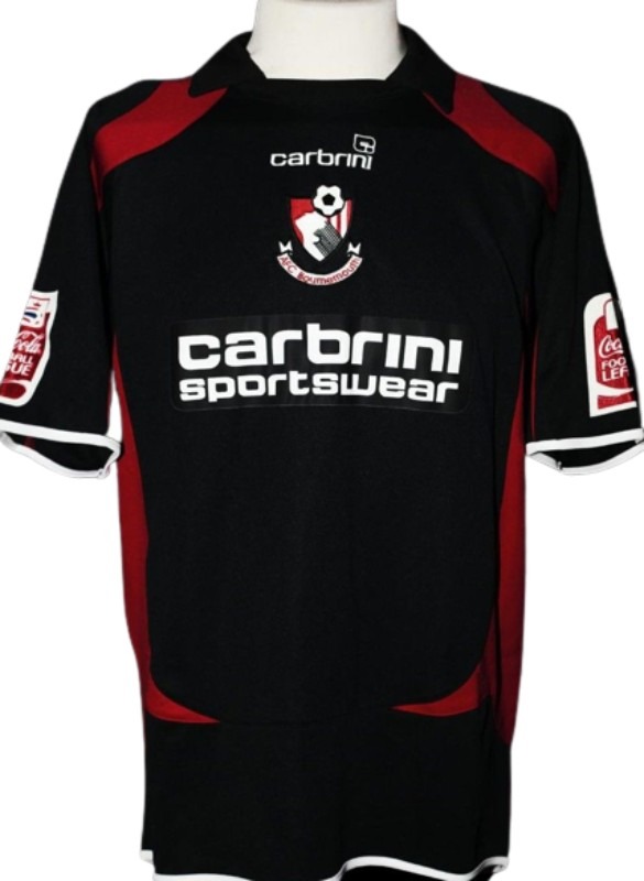 Segunda equipación de AFC Bournemouth 08-09
