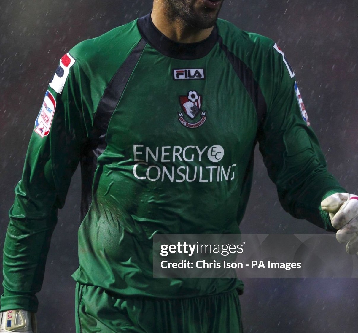 Equipación de portero de AFC Bournemouth 12-13