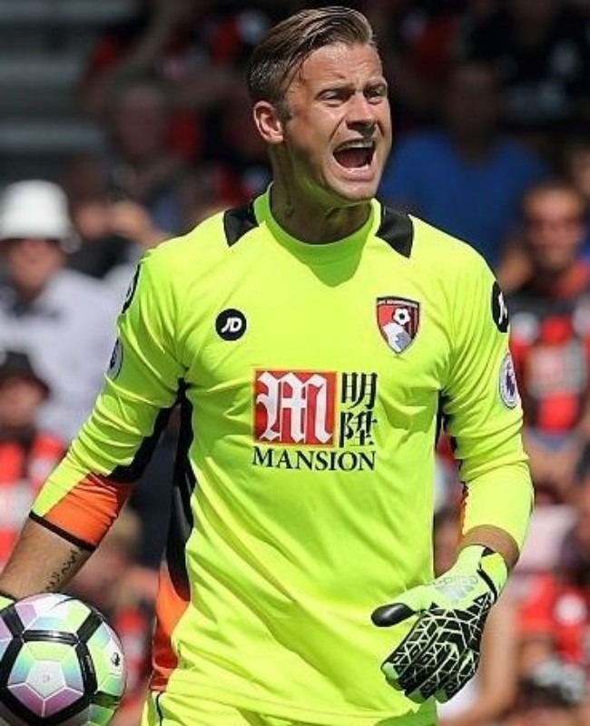 Equipación de portero de AFC Bournemouth 16-17