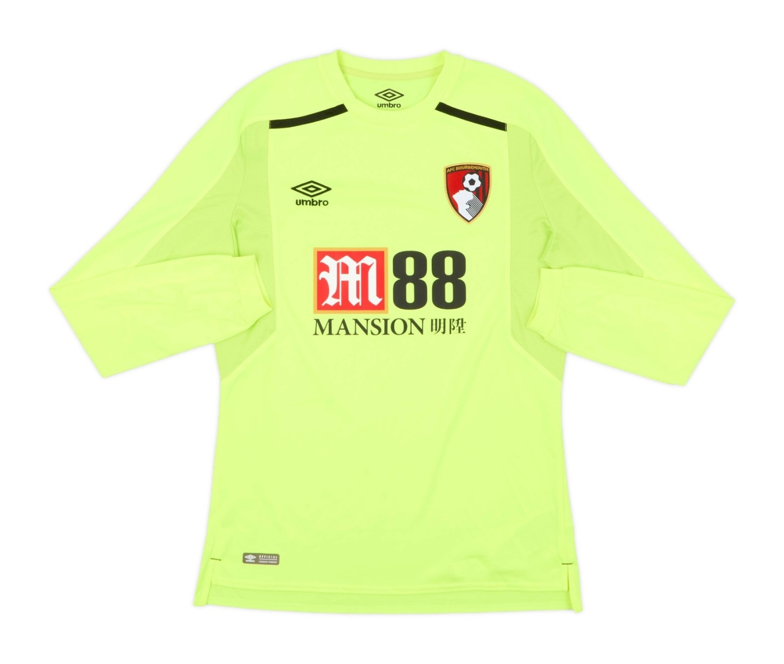 Equipación de portero de AFC Bournemouth 17-18
