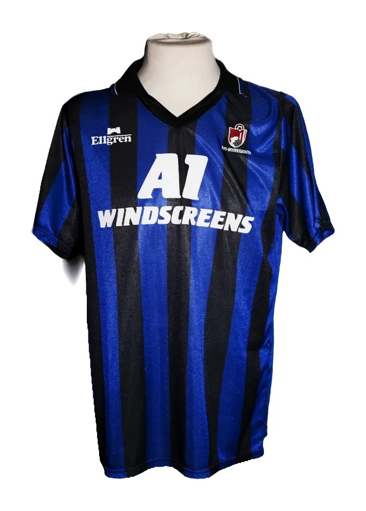Segunda equipación de AFC Bournemouth 90-91
