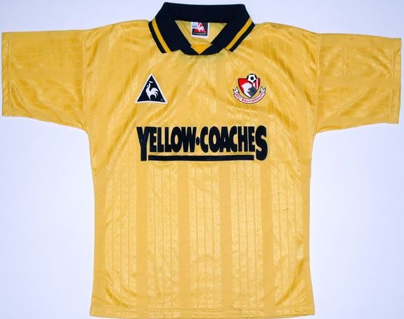 Segunda equipación de AFC Bournemouth 95-96