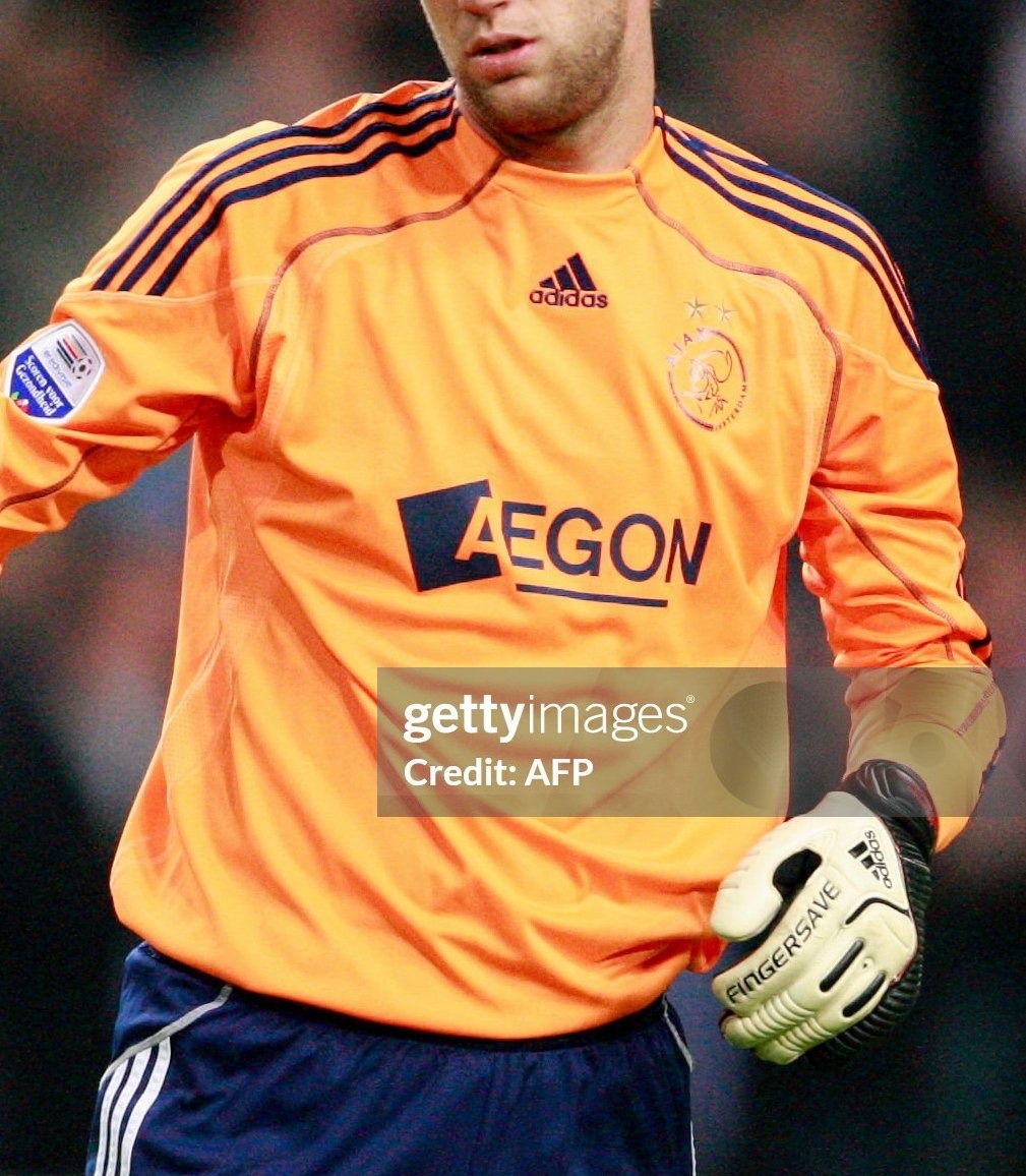 Equipación de portero de Ajax Amsterdam 09-10