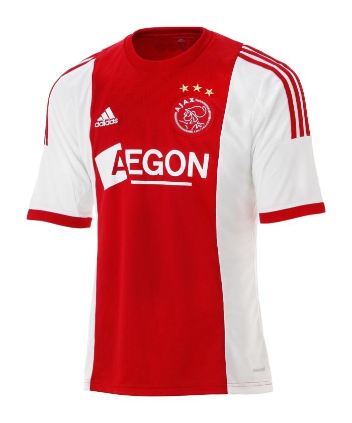 Primera equipación de Ajax Amsterdam 13-14