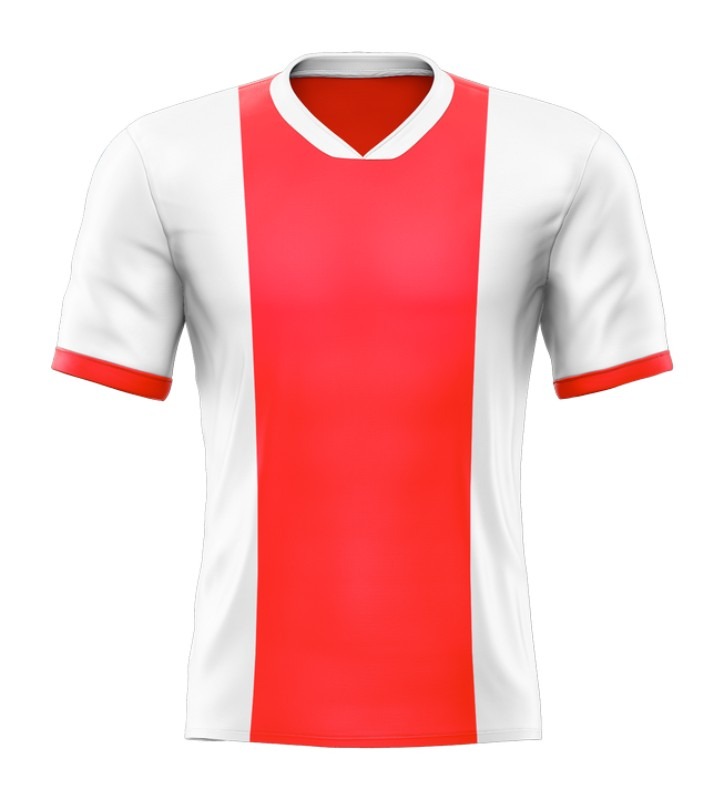 Primera equipación de Ajax Amsterdam 58-59
