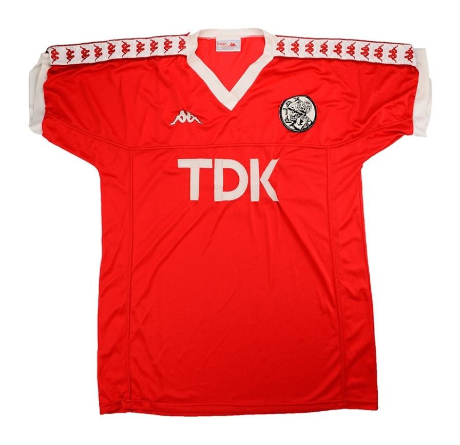 Tercera equipación de Ajax Amsterdam 86-87