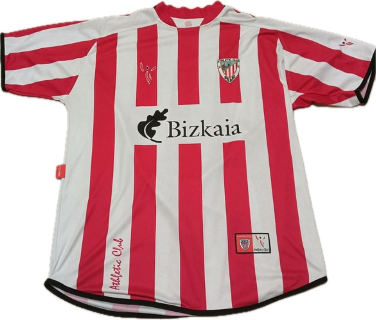 Primera equipación de Athletic Club 06-07 (Carry-over)