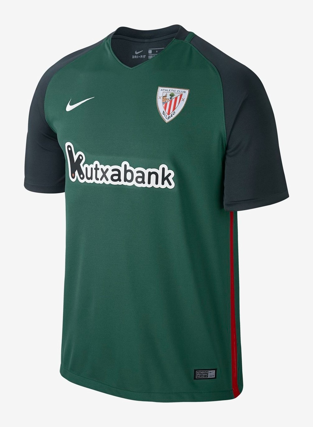 Segunda equipación de Athletic Club 16-17