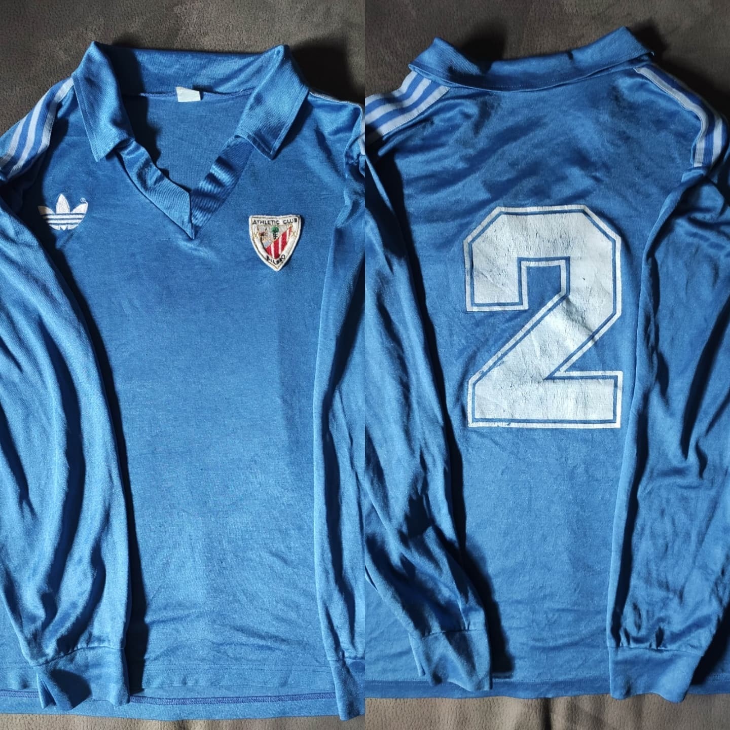 Segunda equipación de Athletic Club 90-91