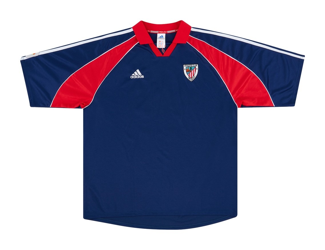 Segunda equipación de Athletic Club 99-00