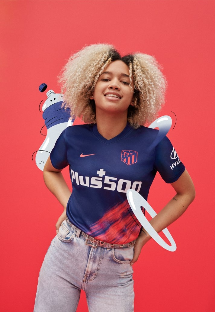 Imagen de Atlético de Madrid: camiseta visitante 2021/22 de Nike