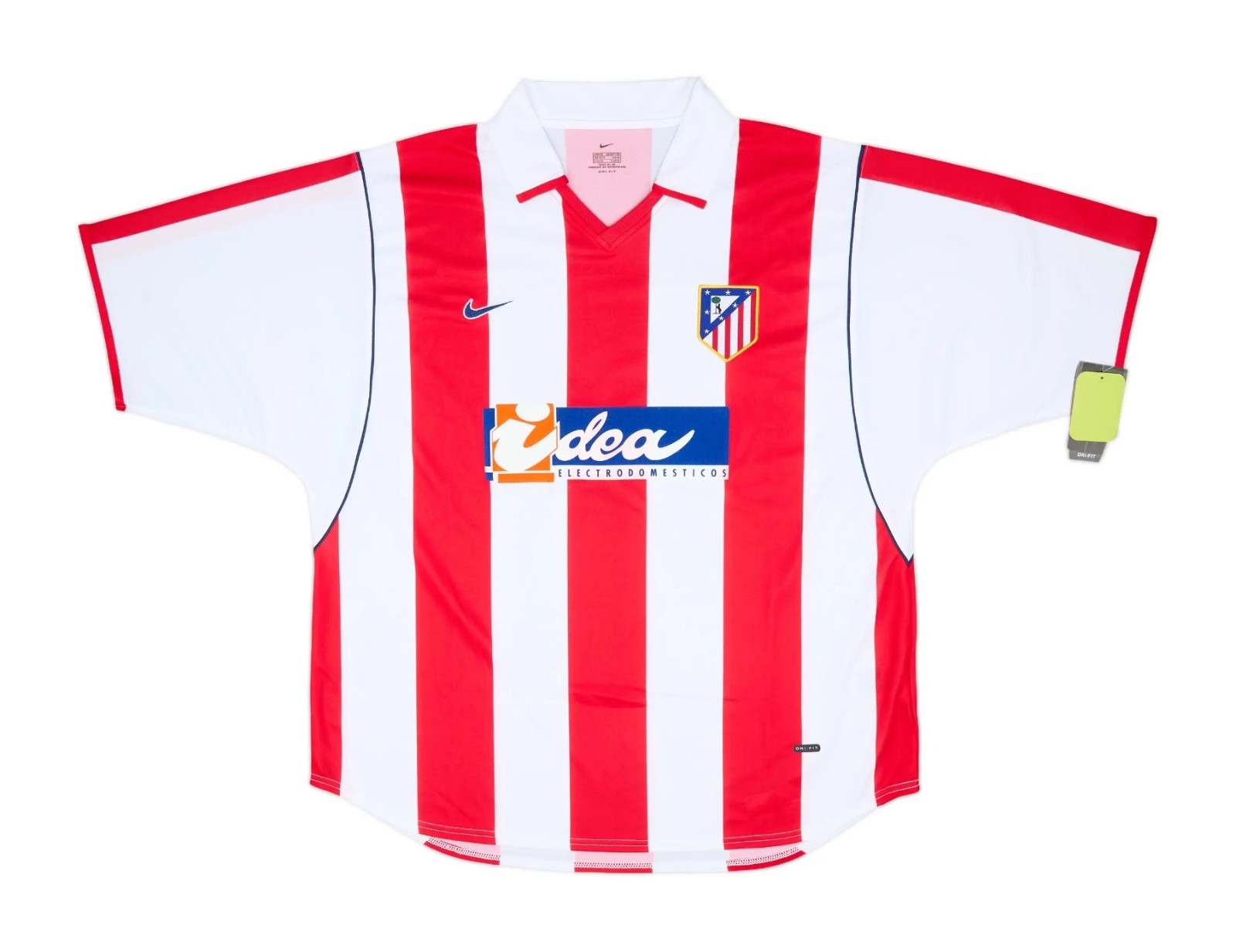 Primera equipación de Atlético Madrid 01-02
