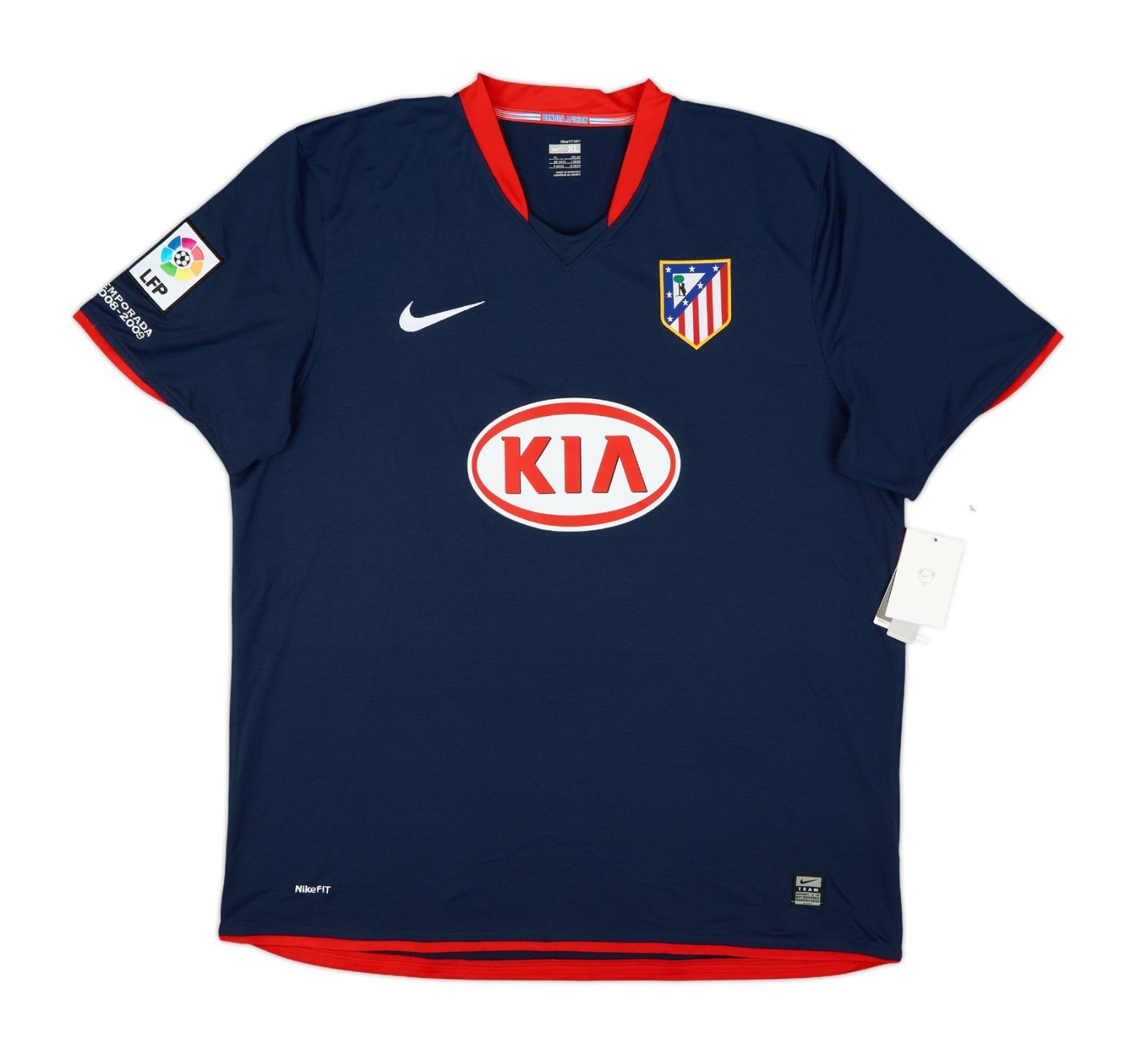 Segunda equipación de Atlético Madrid 08-09