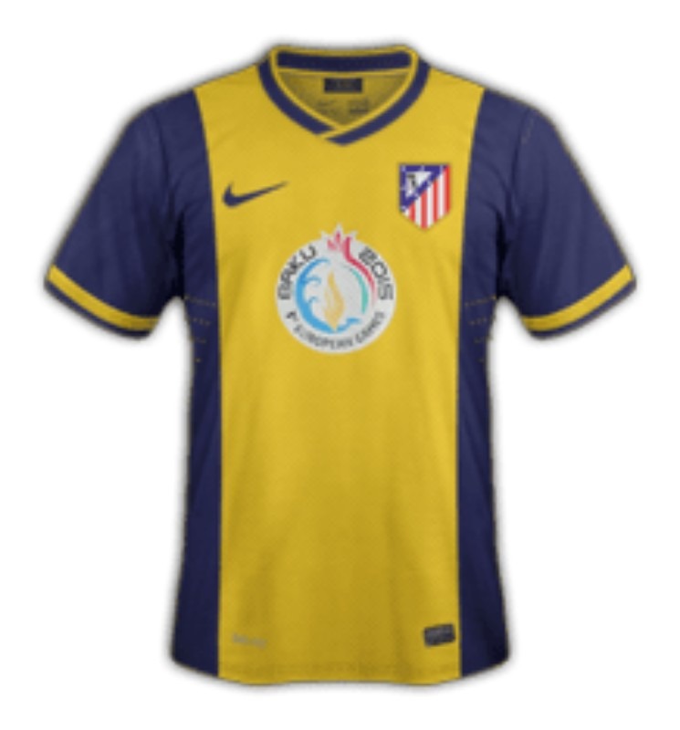 Segunda equipación de Atlético Madrid 13-14
