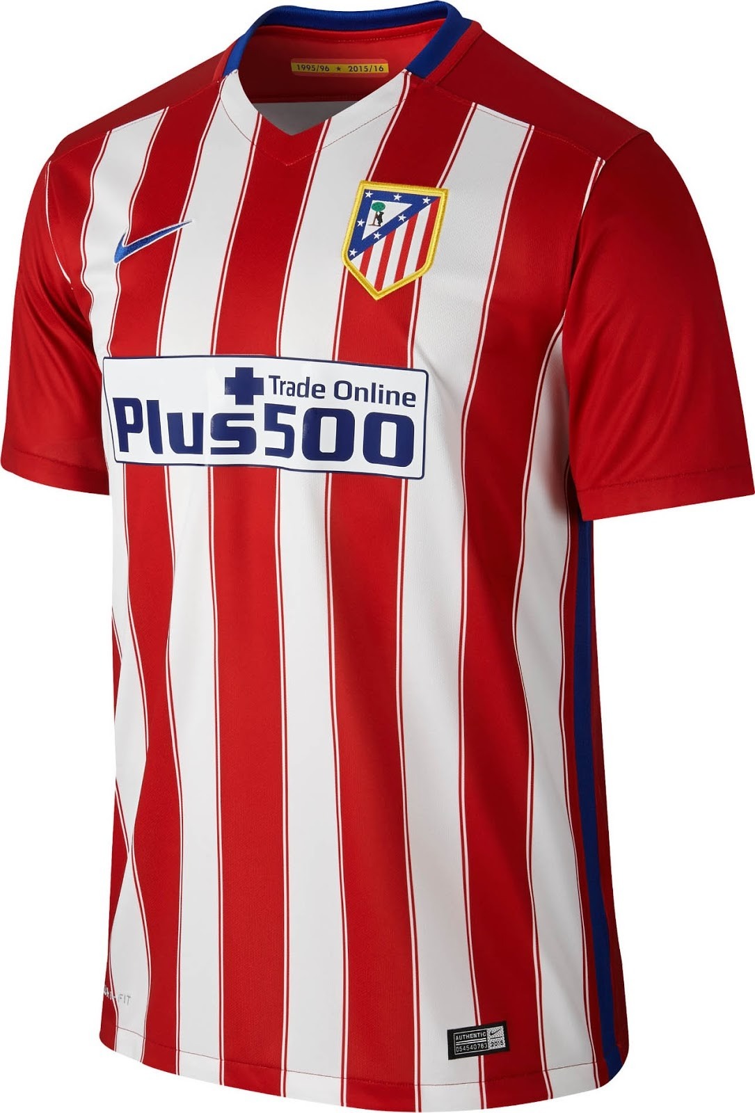 Primera equipación de Atlético Madrid 15-16