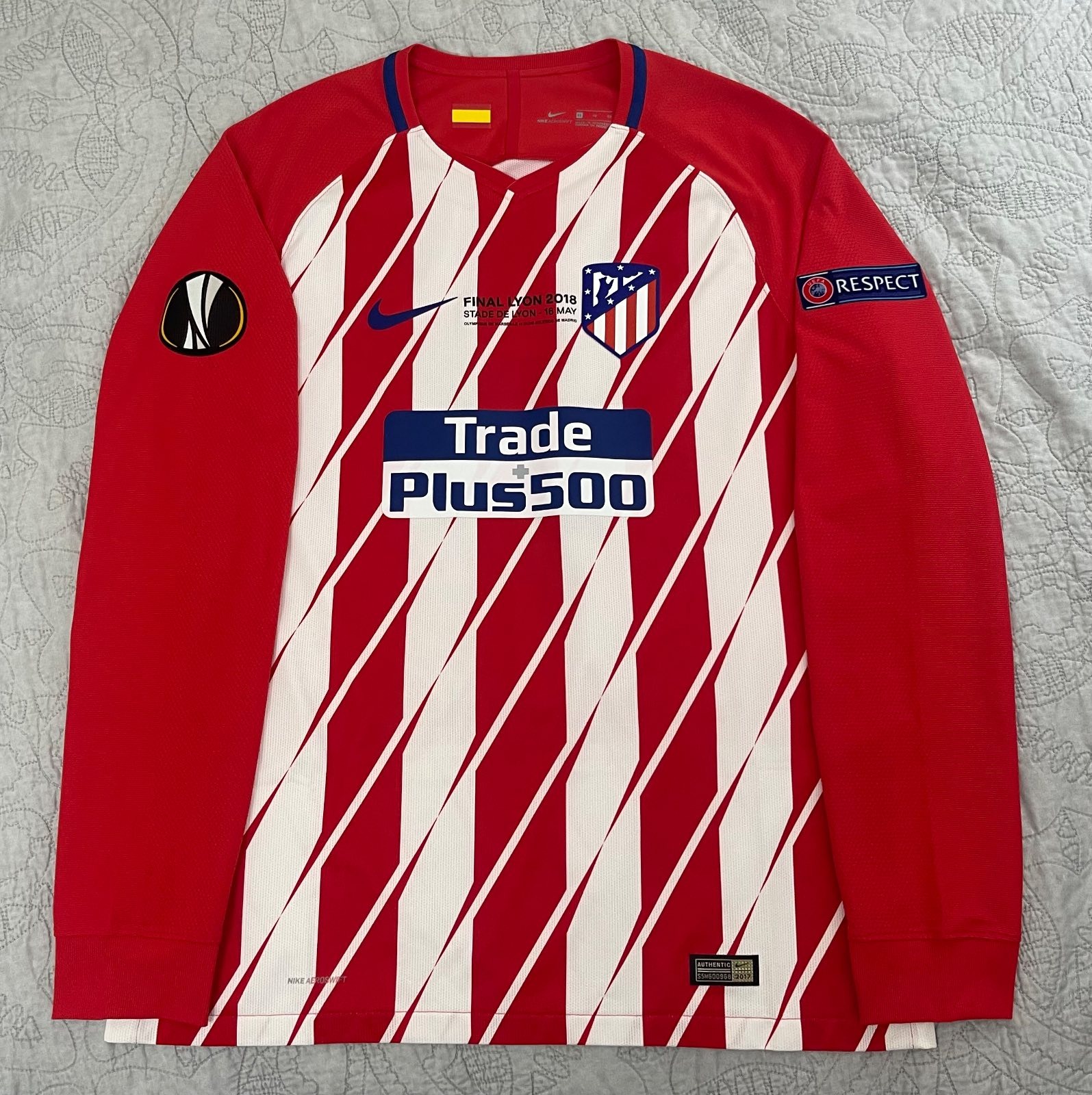 Europa League Final de Atlético Madrid 17-18