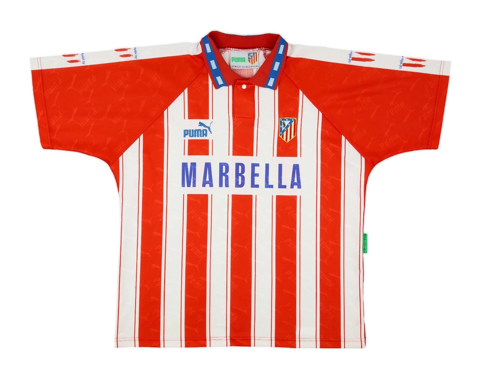 Primera equipación de Atlético Madrid 94-95