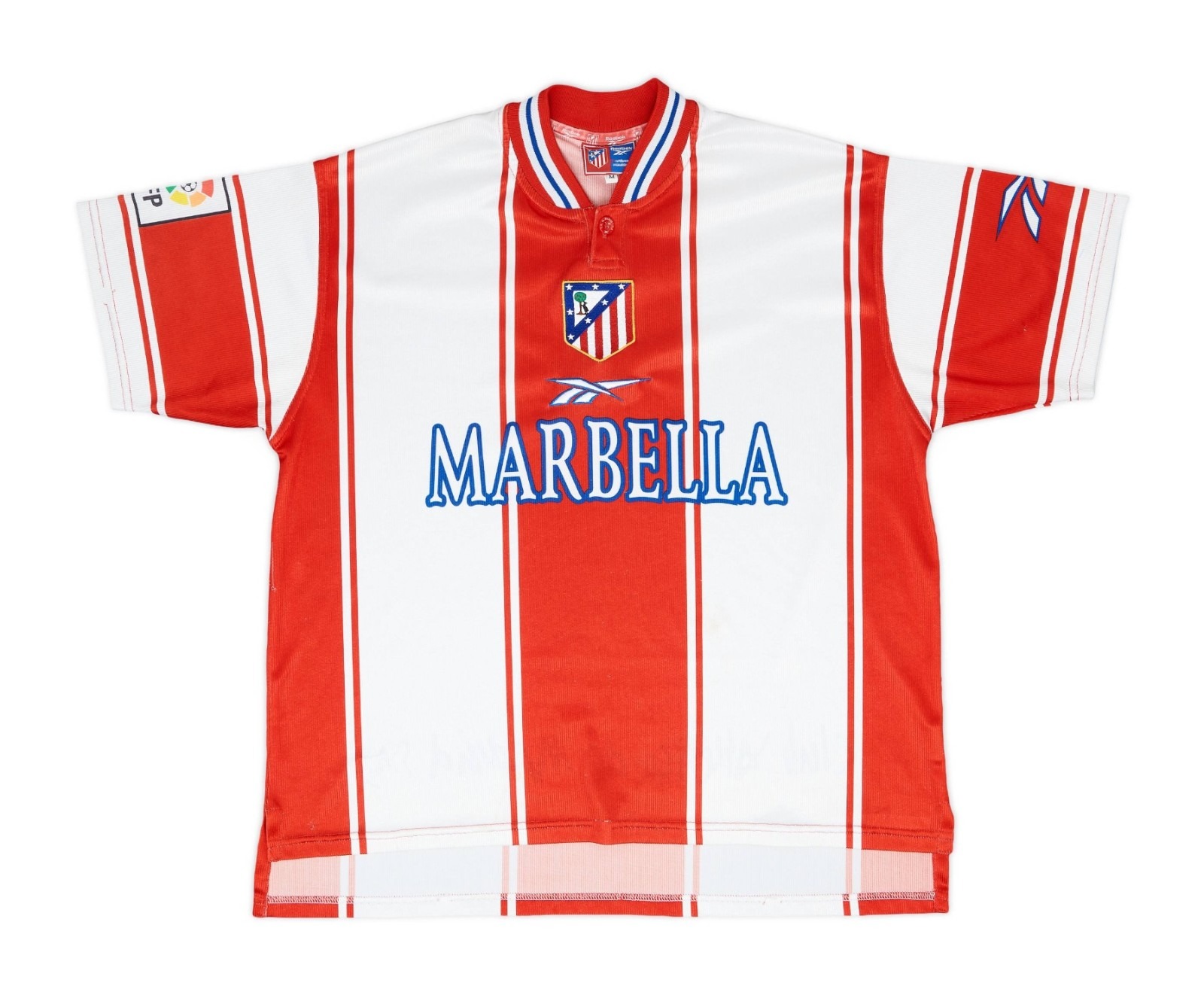 Primera equipación de Atlético Madrid 99-00