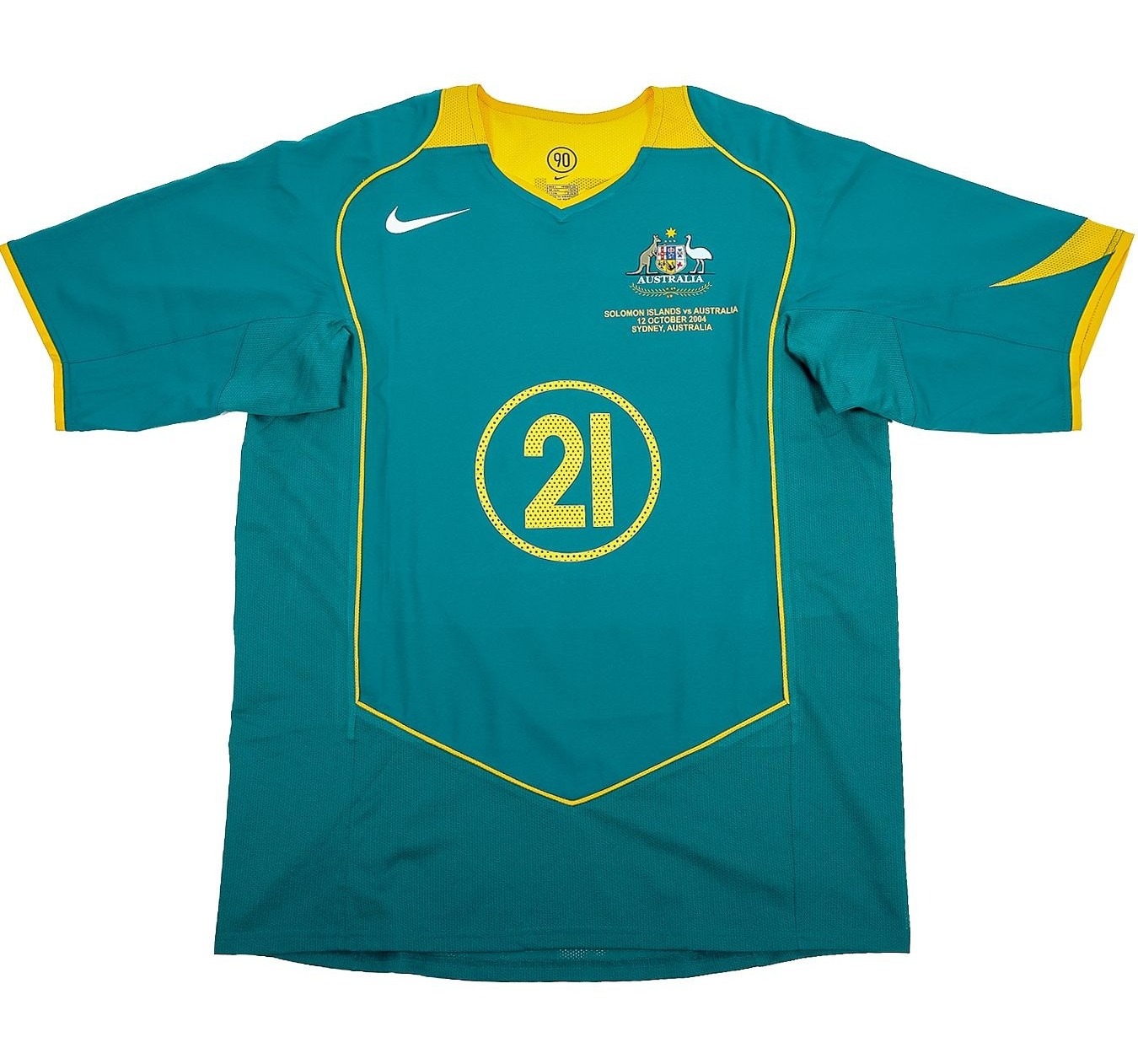 Segunda equipación de Australia 04-05