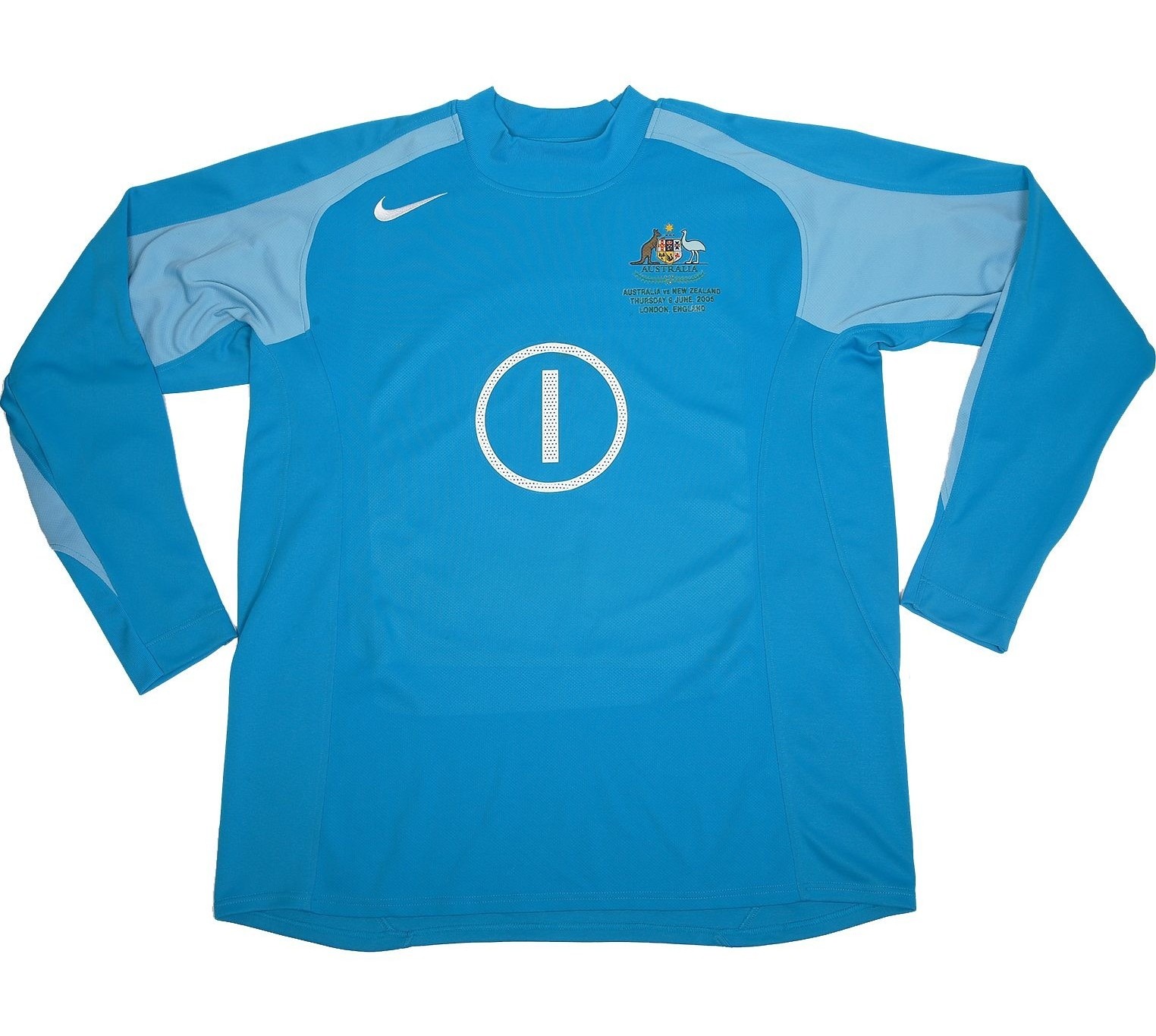 Equipación de portero de Australia 04-05