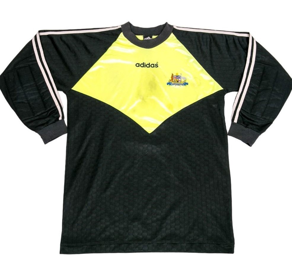 Equipación de portero de Australia 1996