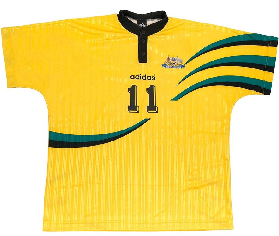 Primera equipación de Australia 1996