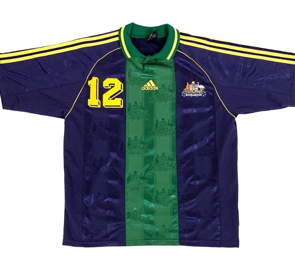 Segunda equipación de Australia 1998