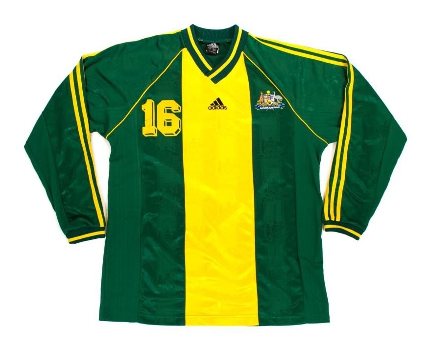 Primera equipación de Australia 1998