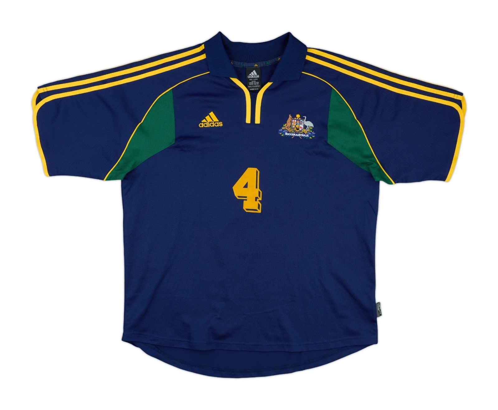 Segunda equipación de Australia 2000