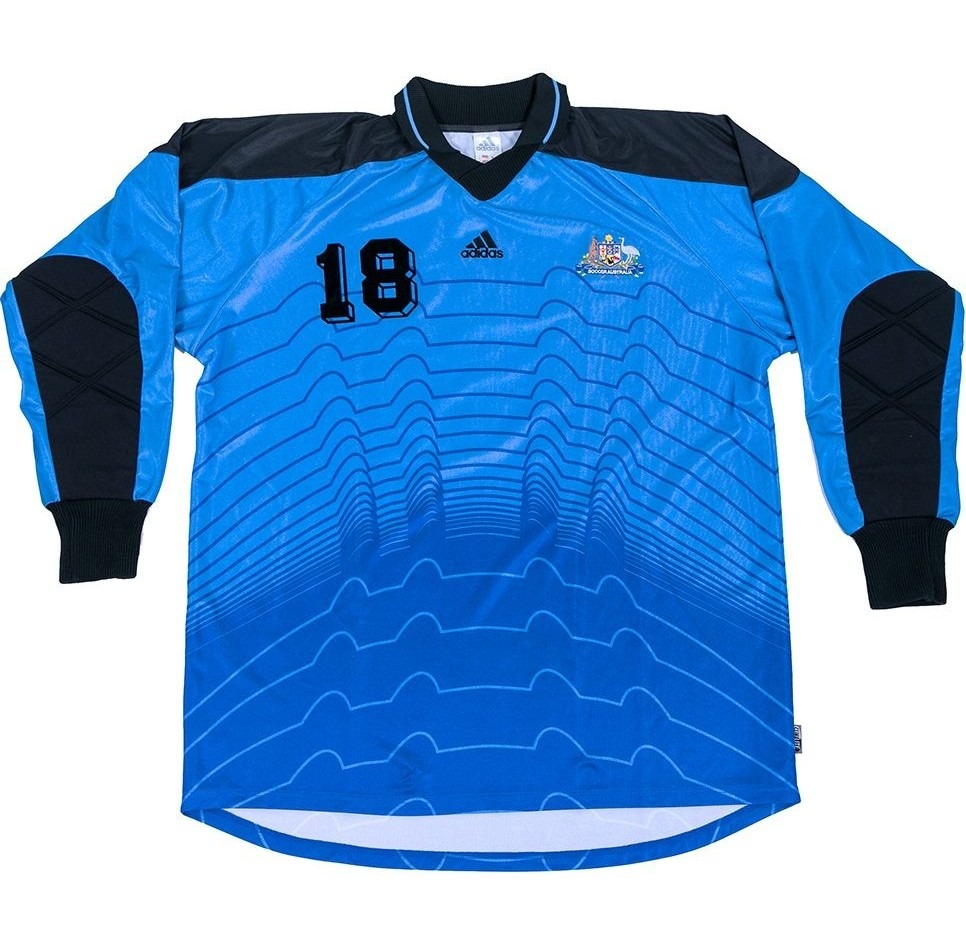 Equipación de portero de Australia 2001