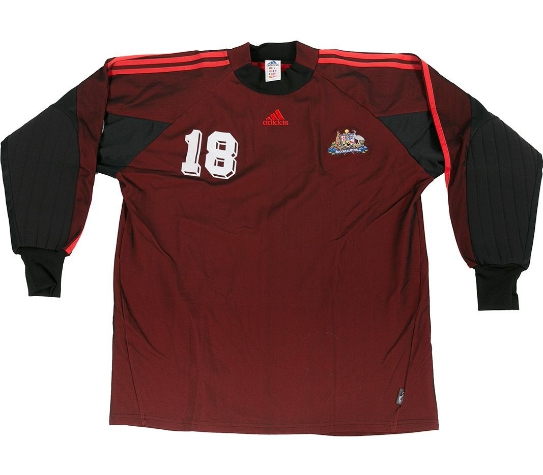 Equipación de portero de Australia 2001