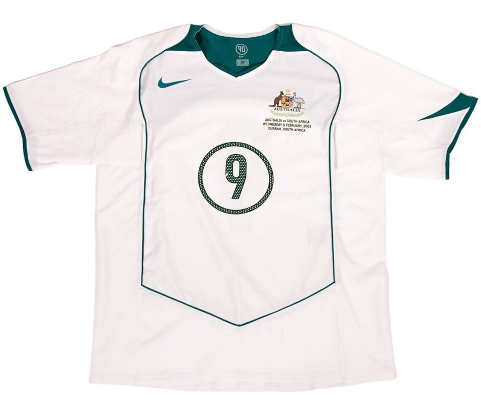 Tercera equipación de Australia 2005
