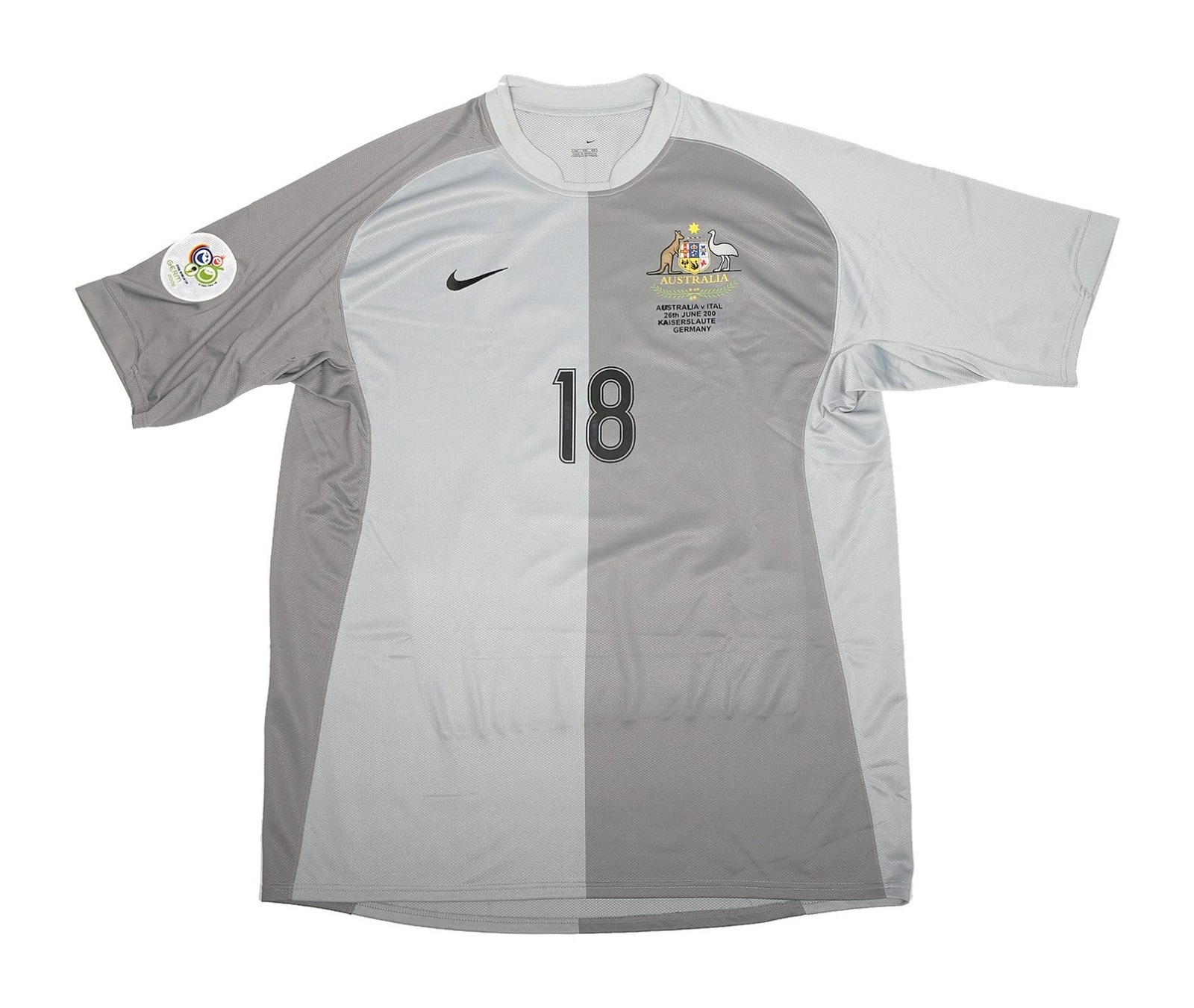 Equipación de portero de Australia 2006