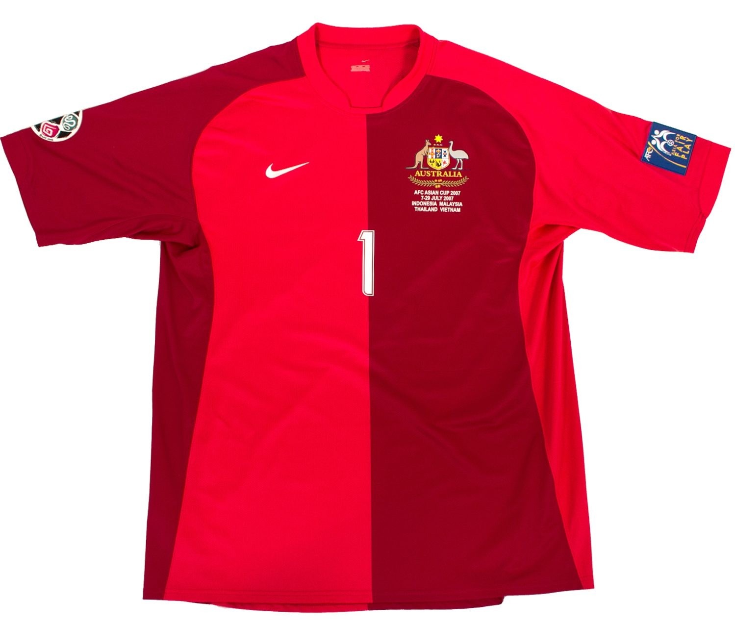 Equipación de portero de Australia 2006