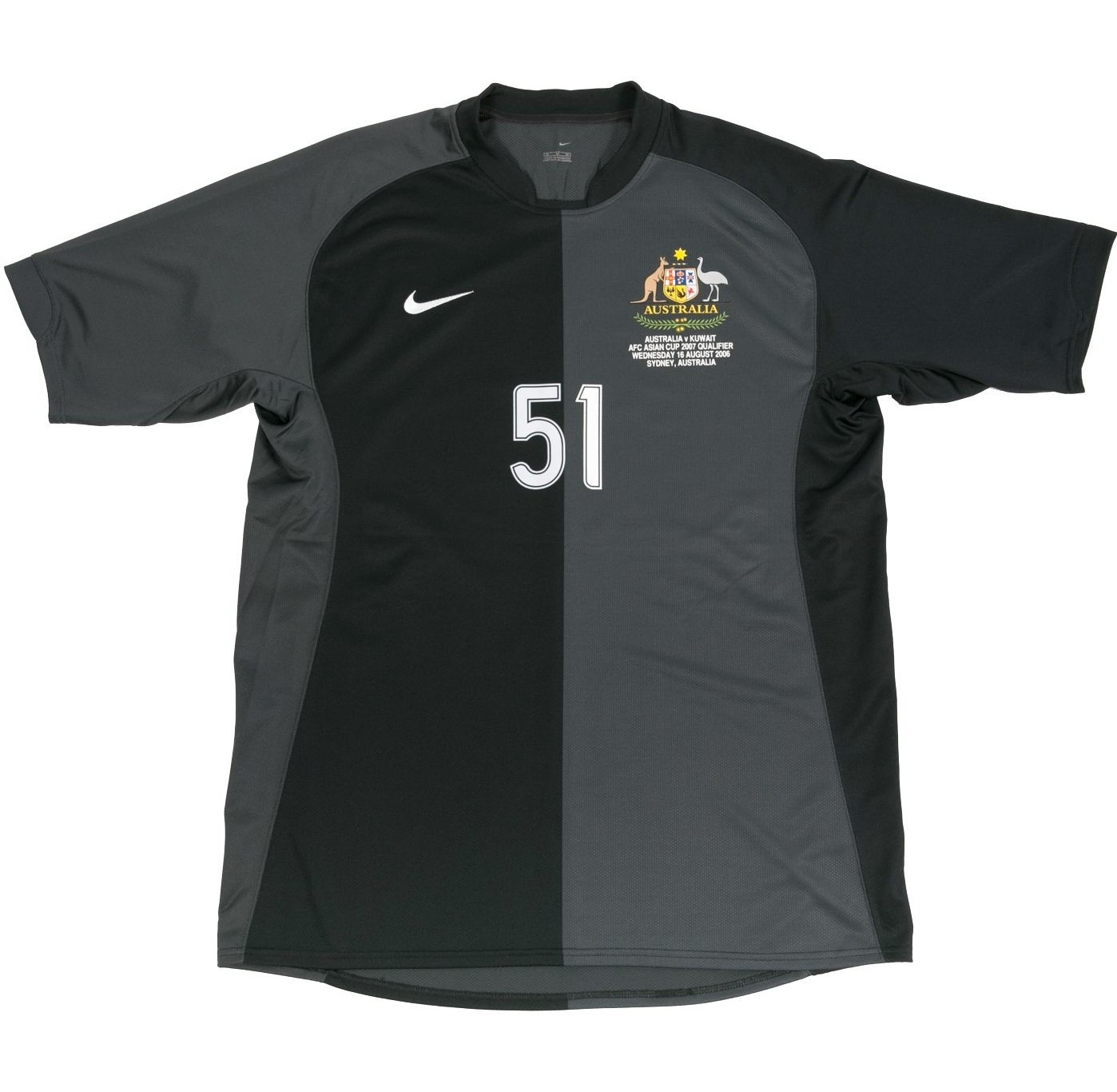 Equipación de portero de Australia 2006