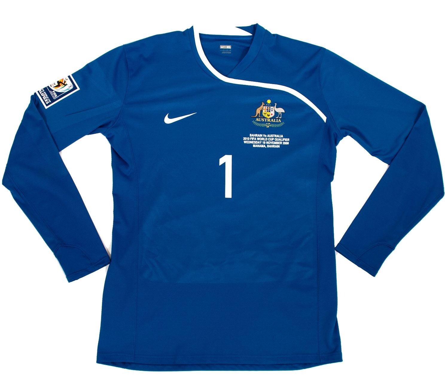 Equipación de portero de Australia 2008