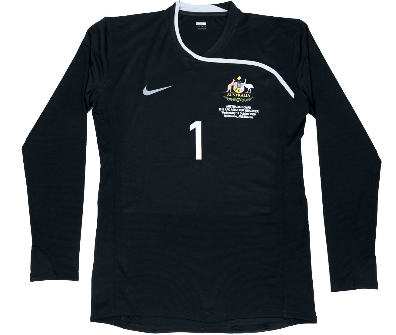 Equipación de portero de Australia 2008