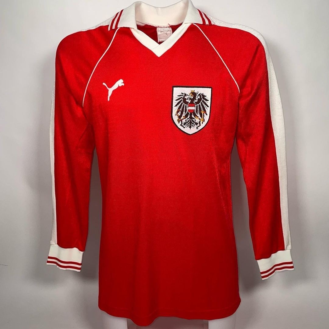 Austria 1982 Visitante