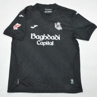 Camiseta Real Sociedad 2026-2027 Negro Segunda Equipacion versión Fan