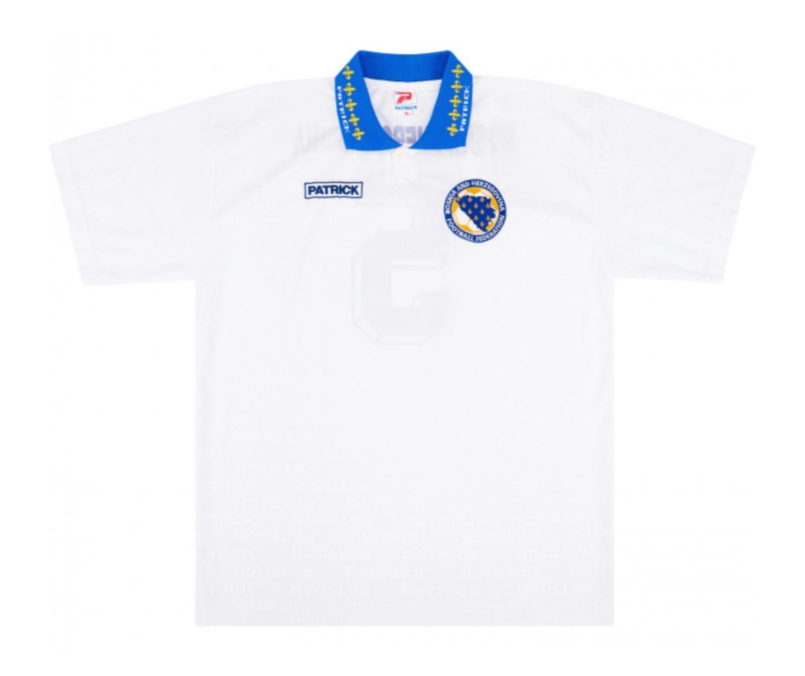 Primera equipación de Bosnia and Herzegovina 1998